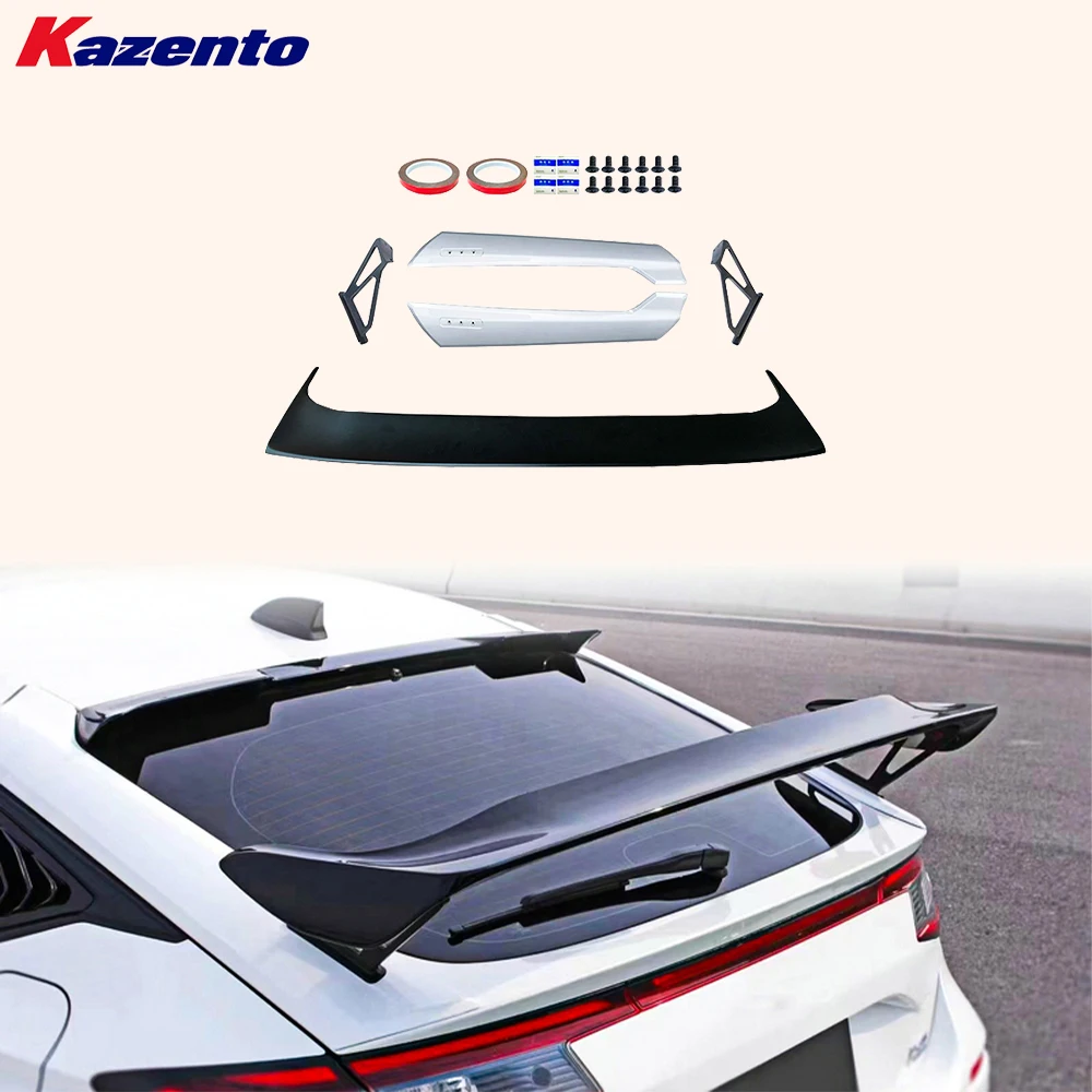 

For Honda Civic FL1 2022-24 ABS Glossy Black TypeR Style Rear GT Spoiler Wing