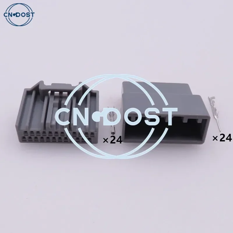 1 Set 24 Pin MX34024SF1 MX34024PF1 Automotive CD Player Plug Power Speaker Cable Socket AC Assembly Car Plugs For Honda CRV