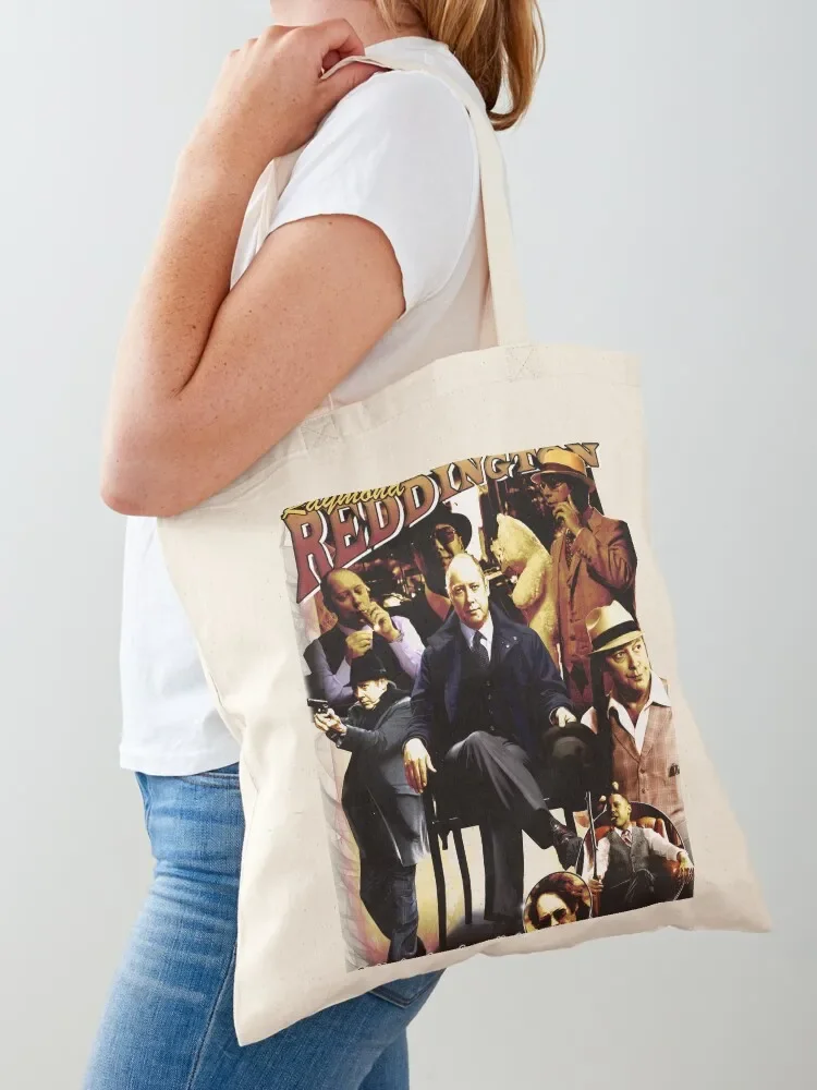 

Raymond reddington bootleg vintage Tote Bag shopping bag logo Large bags for women Women's beach bags cloth bag woman