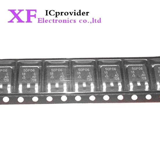 100 pièces/lot de meilleure qualité IC, SUD50P06 50P06-15 50P06 TO-SUD50P06-15L, 252