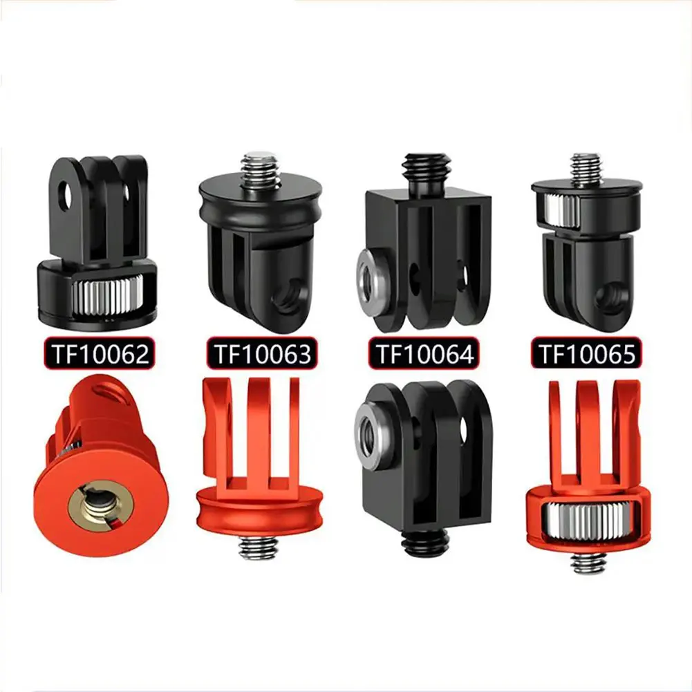1/4 Inch Screw Tripod Adapter Mount Holder for GoPro 12 11 10 9 8 Insta-360 One X X2 X3 Camera Accessories