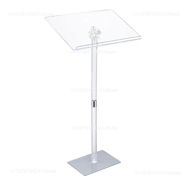 

Acrylic Podium, Conference Host, Wedding Emcee, Transparent Lighting