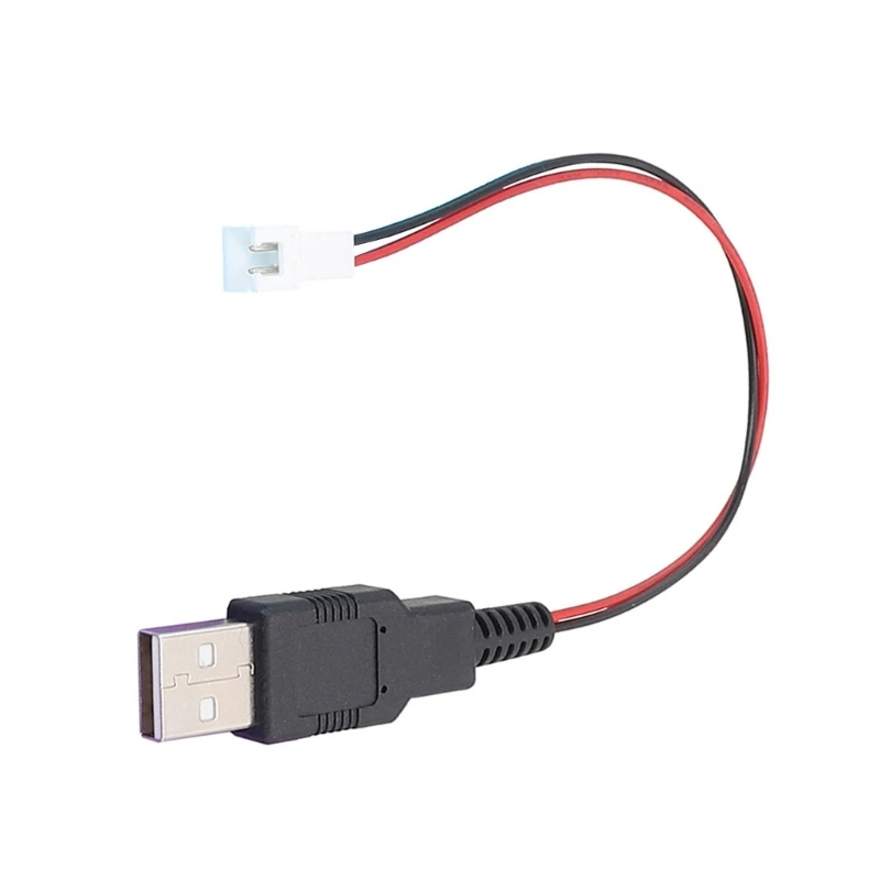 Portable USB To XH2.54 2Pin Terminal Cord For Lab Experiments Secure Connection