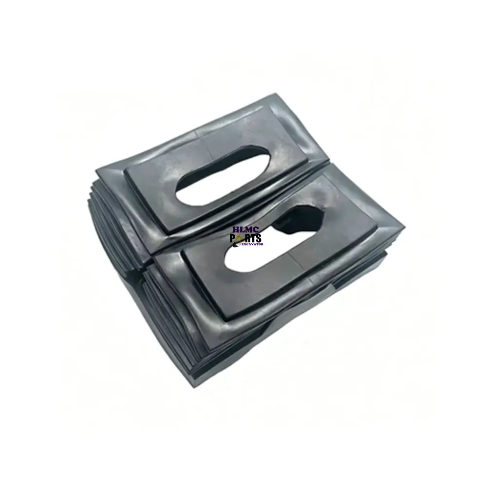 Construction Machinery Parts Excavator Cab Walking Valve Foot Pedal Rubber for E306GC E312GC E320B E320C E320D Dust-proof Cover