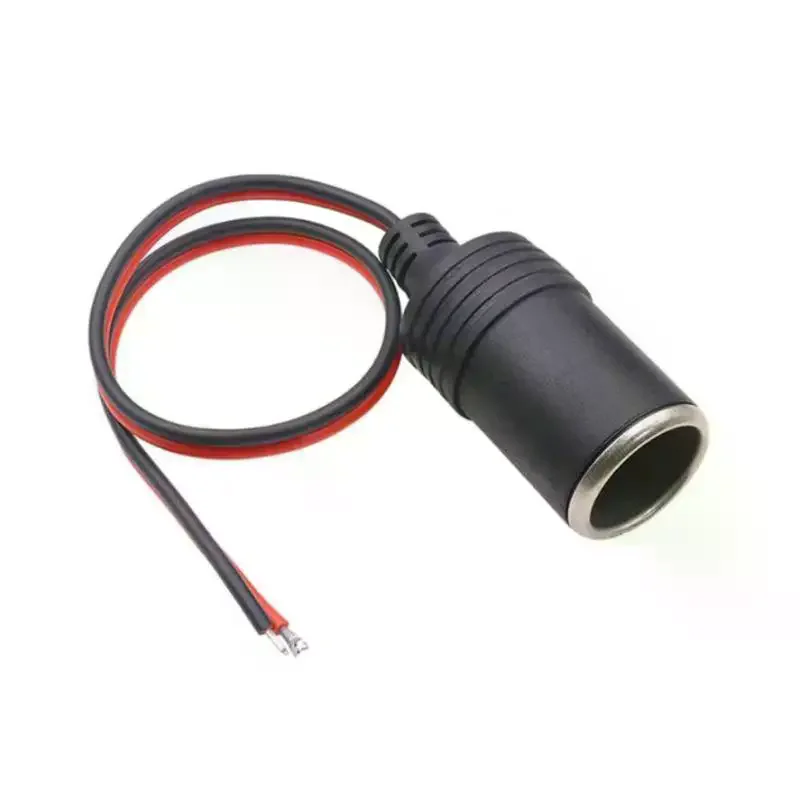 10A/20A Max 200W 12V Car Cigarette Lighter Socket, 30cm Cable Charger Plug