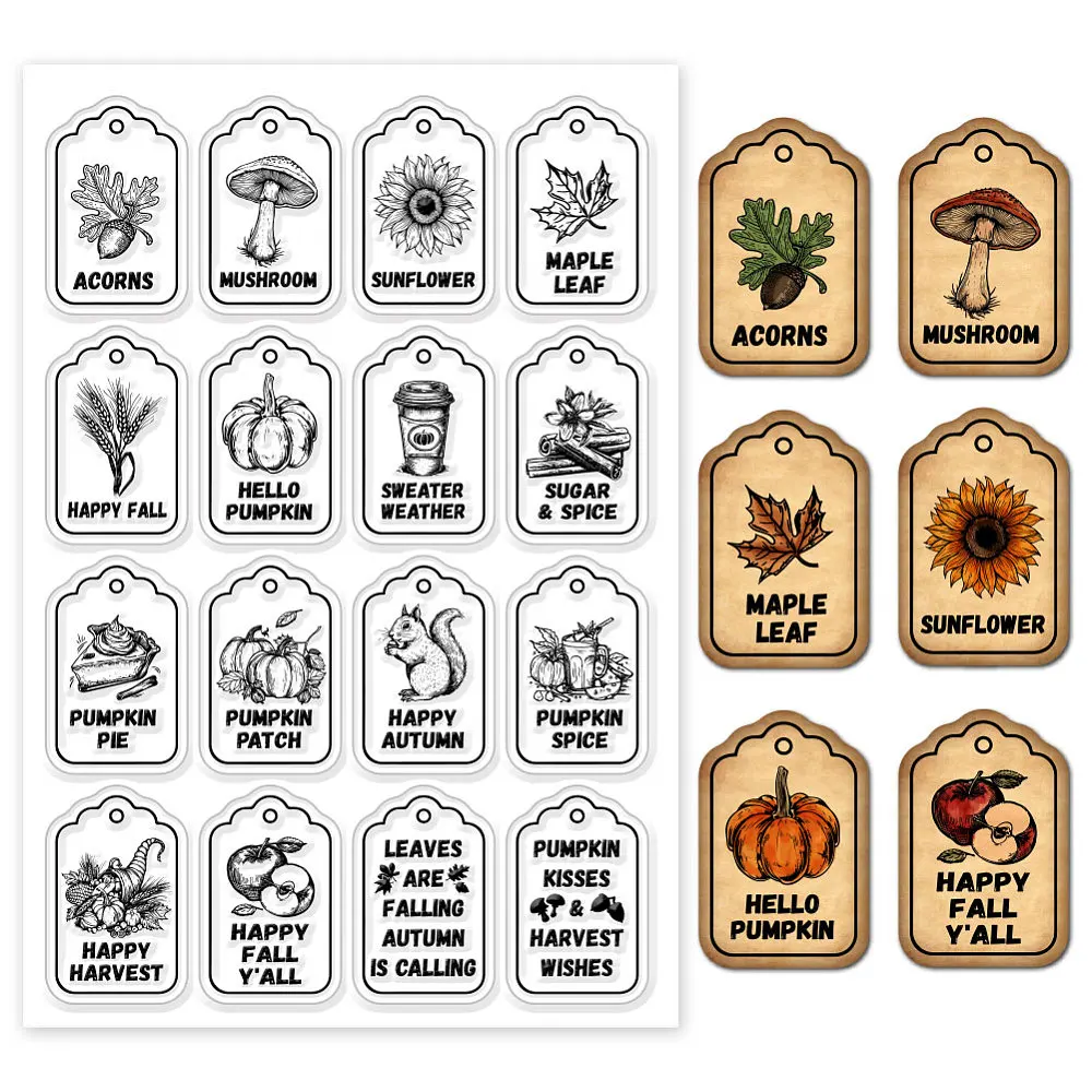 1 ورقة الصيف موضوع بولي كلوريد الفينيل البلاستيك واضح Stamps لسكرابوكينغ ألبوم صور بطاقة الزخرفية صنع الأشكال المختلطة 160X110 مللي متر
