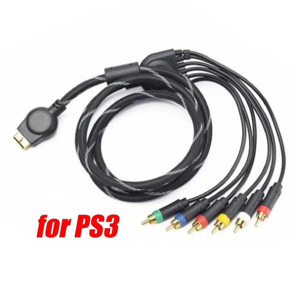 Component Cable High Resolution HDTV RCA Video Cable for PS3 For Playstation3 Gaming Console