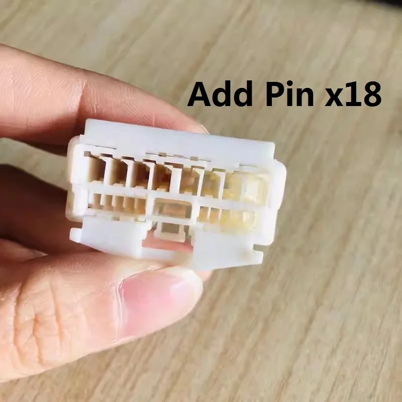 1Set 18pin Auto plug 7283-8180-30 13688098 7283-8180 wire cable unsealed wiring harness connector with terminals 852282