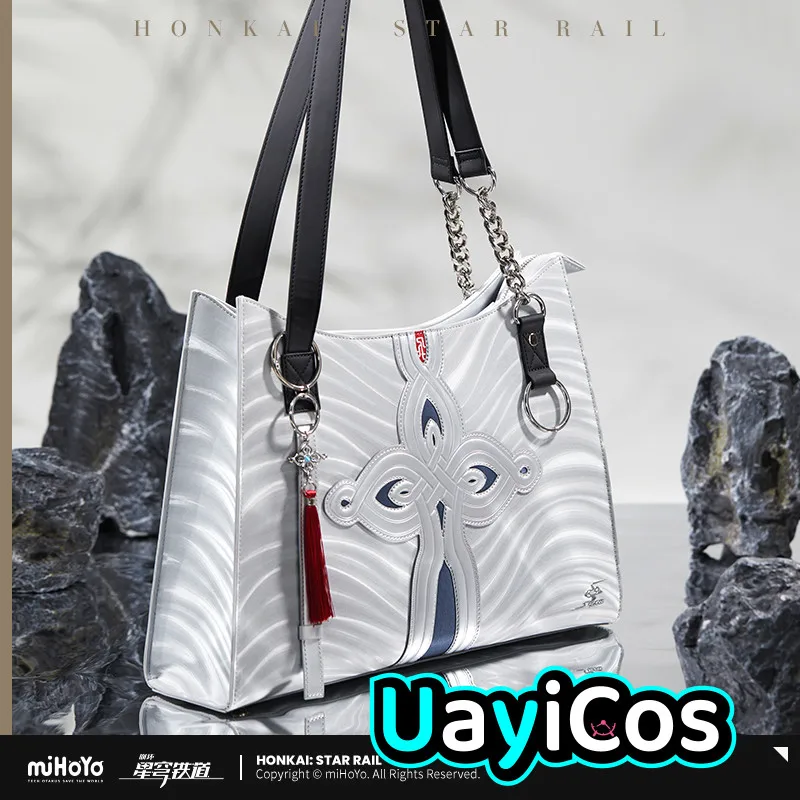 

Original Tote Bag Honkai Star Rail Feixiao Fashion Shoulder Purse Handbag Bag For Women Backpack Travel Anime Game Toy Kids