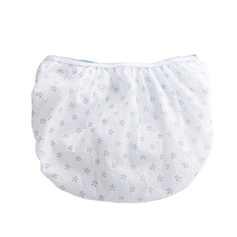 7Pcs Cotton Pregnant Disposable Underwear Flowers Panties Non-woven Fabrics Briefs Prenatal pregnancy Postpartum Underpants