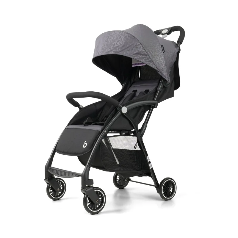 Cochecitos de bebé ligeros y portátiles, carrito plegable con absorción de golpes, de cuatro ruedas, de 0 a 3 años