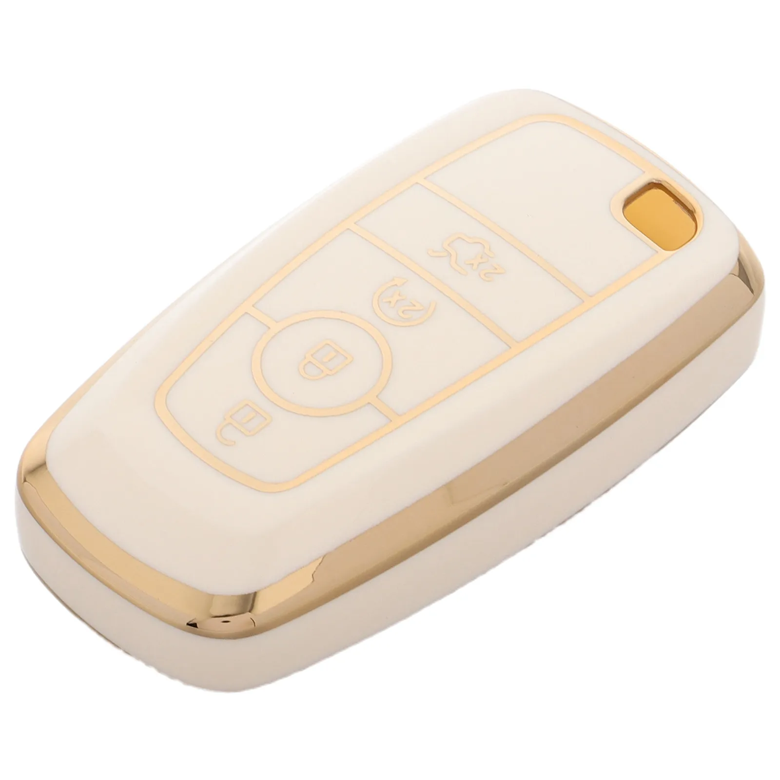 Car Key Sleeve Tpu Anti Scratch Protector Cover Button Easy Installation Durable Key Fob Holder Case Car Accessories