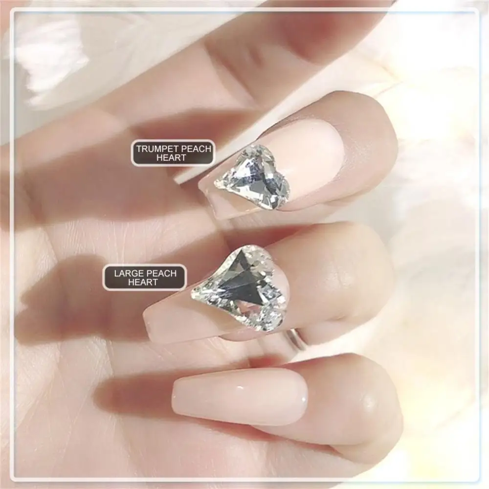 Fingernail Accessories Pointed Bottom Eye-catching Fingernail Accessories Decoration Top Rated Hottest Glass Stone