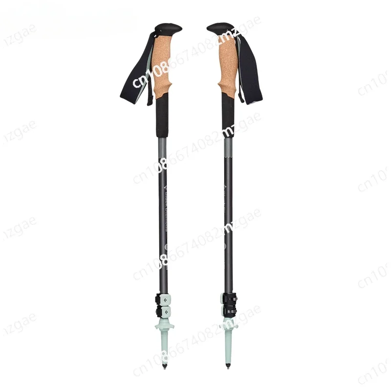 

Black Diamond Outdoor Hiking Pole Shock-absorbing Cane Hiking Cane Adjustable Retractable Pole