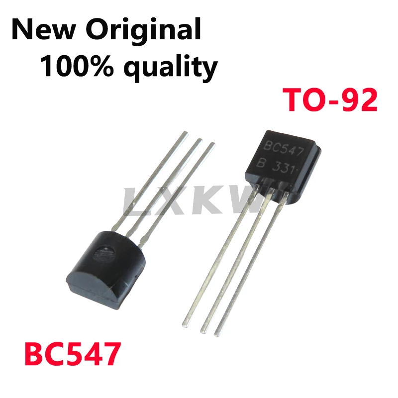 100·pcs New BC547 BC548 TO-92 Low-power transistor In Stock