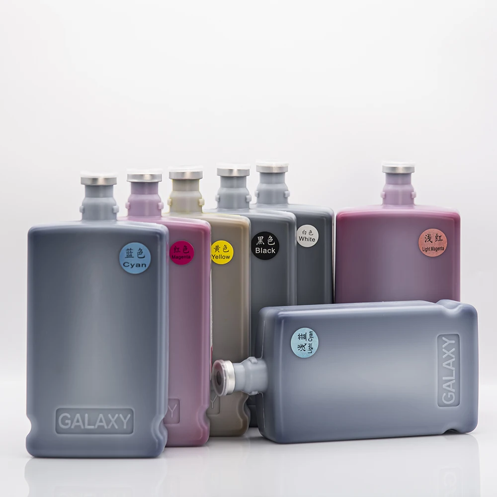 Galaxy Eco‑Solvent Ink CMYK for Outdoor Signage Printers | High‑Durability Printing Ink – 1L