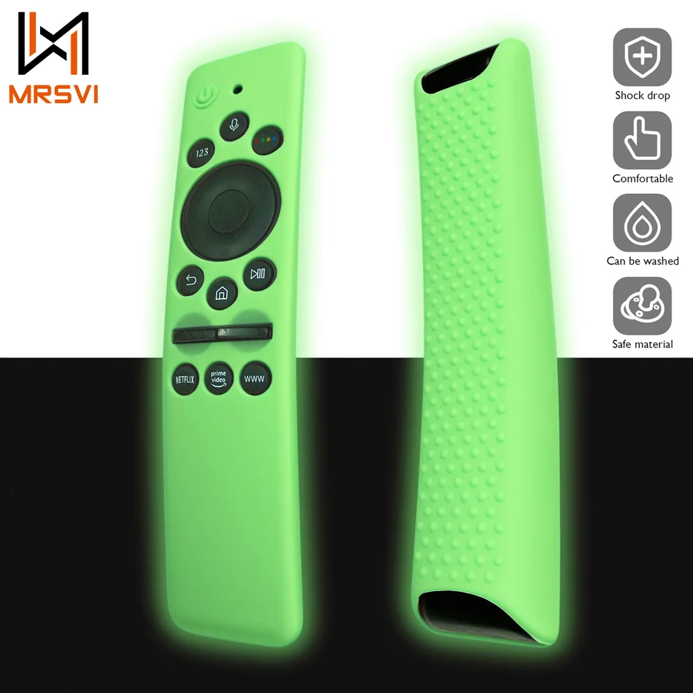 MRSVI Silicone Remote Control Cover Anti-Slip Protective Case for SAMSUNG BN59-01310A BN59-01312 01312A 01329B 01330A TM1950
