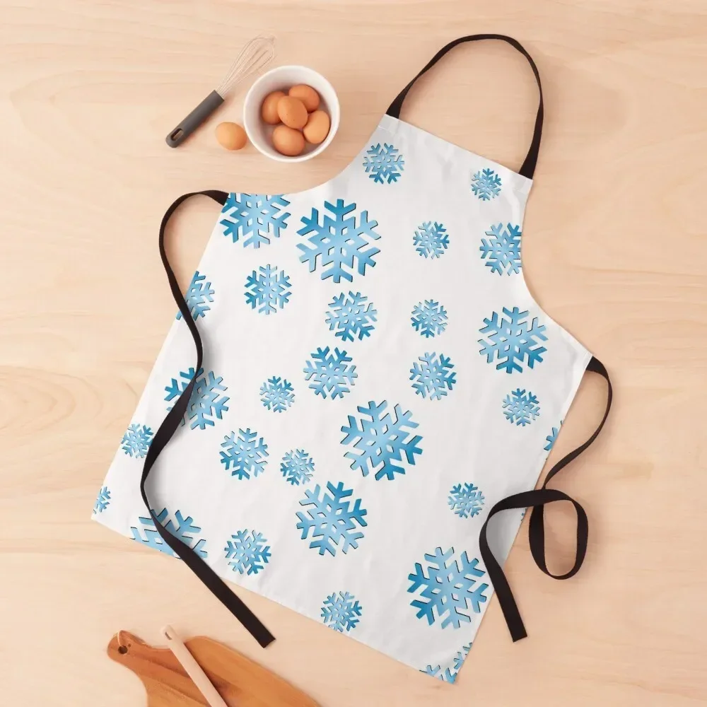 

Snowflakes Apron Men'ss kitchen clothes Apron