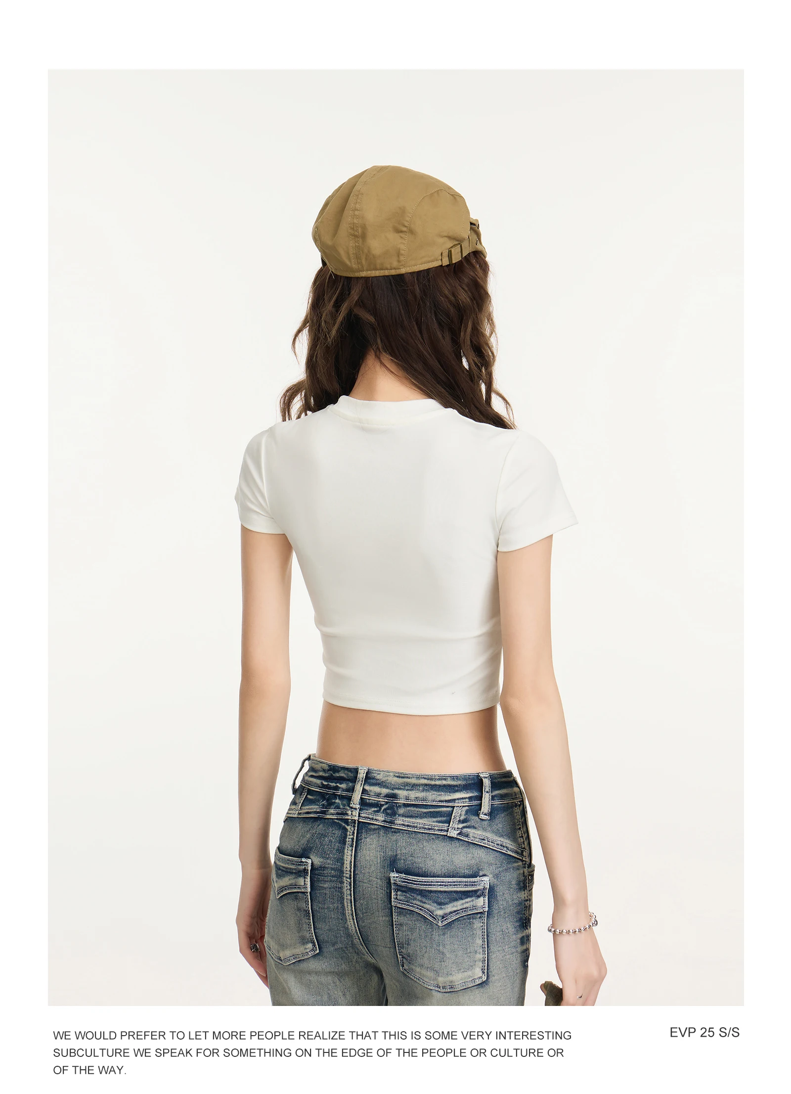 Crop Top Women Custom LOGO Free Print  Short Sleeve  Solid Slim Fit Crew Neck Tee Basic Skinny Tight Casual Workout Yoga Tshirt image 5