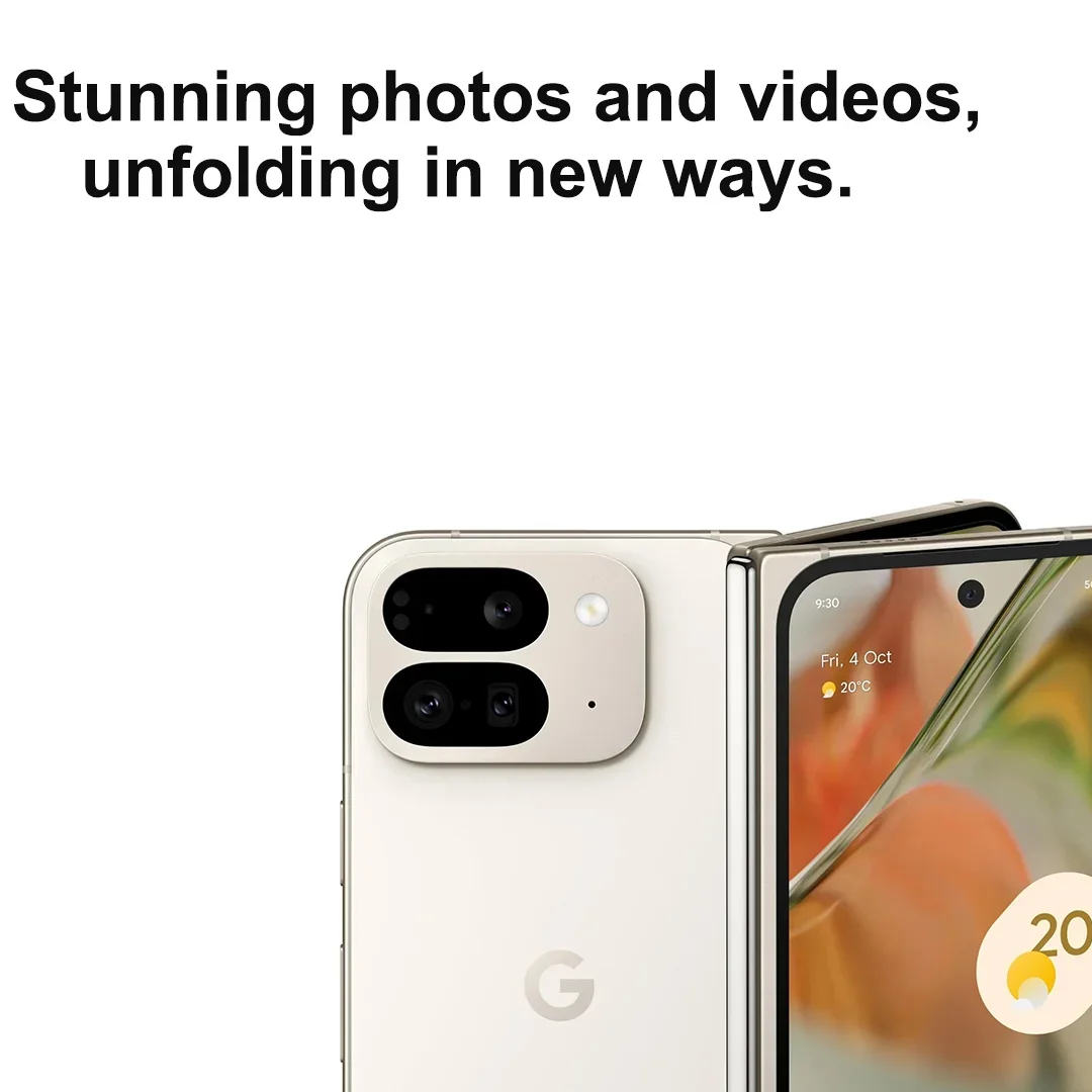 Google pixel 9 pro dobrável 8.0 polegadas pixel9 google tensor g4 16gb ram global 256gb rom oled 120hz 4650 mah nfc smartphone original