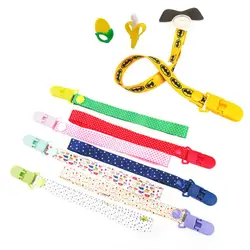 Baby Pacifier Clip Chain Adjustable Anti-lost Chain Rope Girls Boys Soothe Nipple Teeth Toys Holder Nipple Anti Dropping Clamp