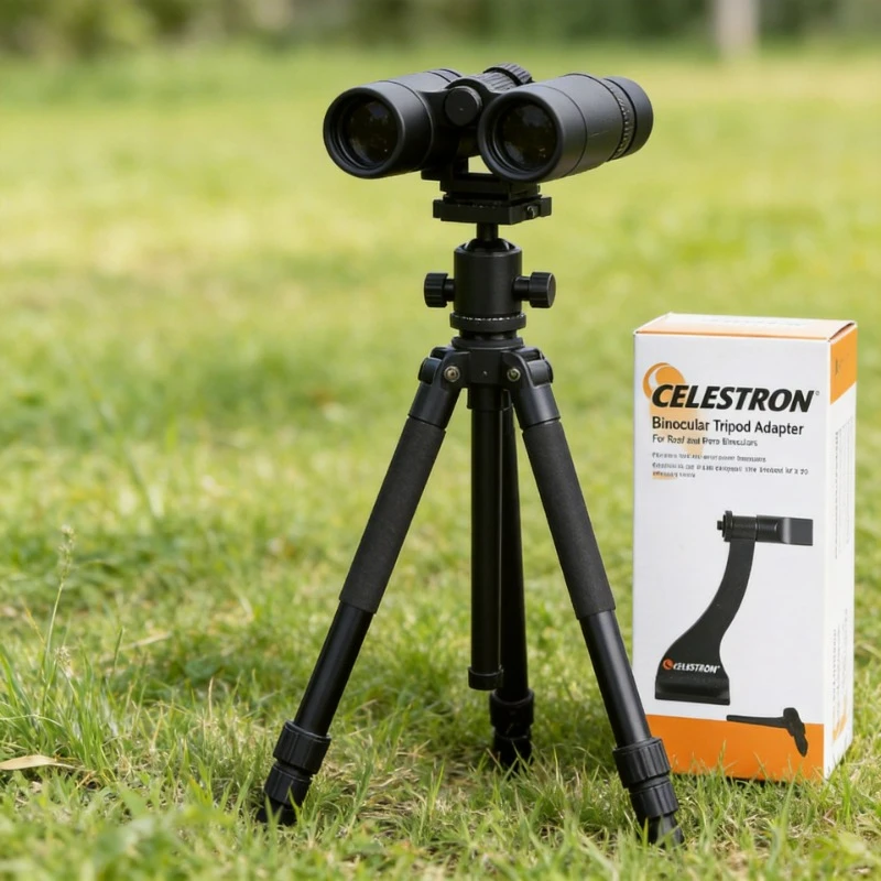 

Адаптер для бинокулярного штатива Celestron 93524 — незаменимый аксессуар для стабилизации бинокуляра и длительного наблюдения