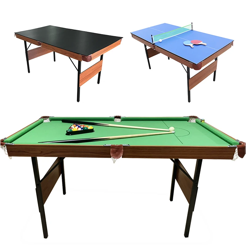 Modern Design 3 In 1 Multi Functions 6Feet Folding Leg Billiard Table Pool Snooker Table