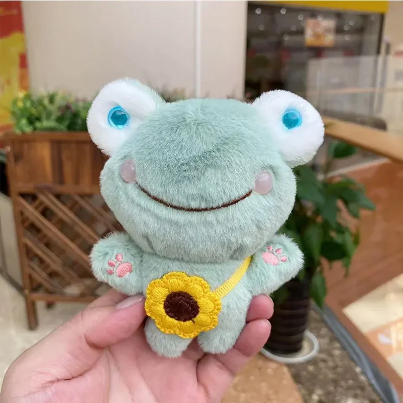 

Creative Star Same Frog Plush Pendant New Cute Plush Exquisite Funny Soft Decorate Keychain Couple Christmase Birthday Gift