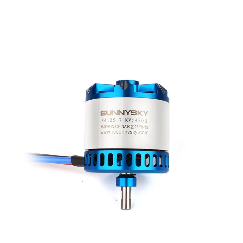 Sunnysky X4125‑III (5055) Outrunner Brushless Motor, Replacement Power Motor for 70E 3D 3A Racing RC Plane