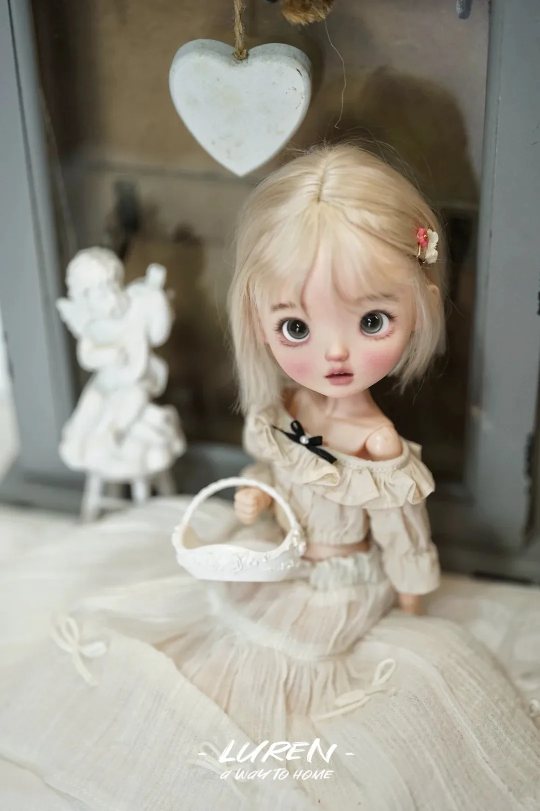 ตุ๊กตา SD BJd ใหม่ ขนาด 1/6 ตุ๊กตาเด็กผู้ชาย นิโม เรซิ่น หูใหญ่ ของขวัญ งานศิลปะ โมเดลของเล่น แต่งหน้าเองได้ ของขวัญ จัดส่งฟรี