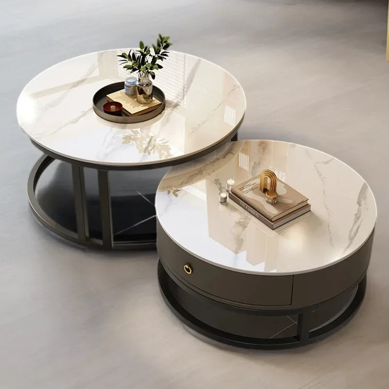 

Bedside Tables Round Table Night Nordic Furniture Small Coffee Modern Room Desks Center Hospitality Japanese Hall Simple Service