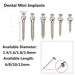 Mini Dental Orthodontic Micro Mini Screw Self-Taping Spring Anchor Wrench Screwdrivers
