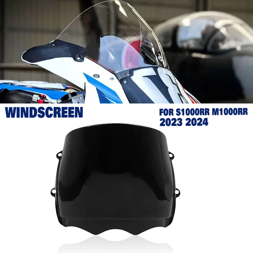 

Для BMW M1000RR S1000RR S 1000 RR M1000 RR 2023 2024, лобовое стекло мотоцикла, крышка, спойлер, дефлекторы ветра, защита