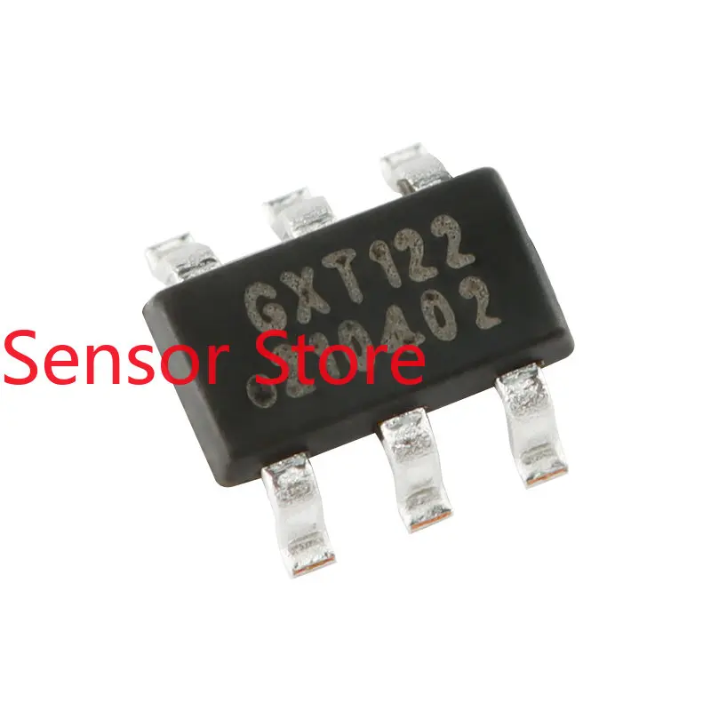 5PCS Brand-new Original GX122 SOT-23-6 Digital Temperature Sensor Chip ±0.5℃ SPI Interface