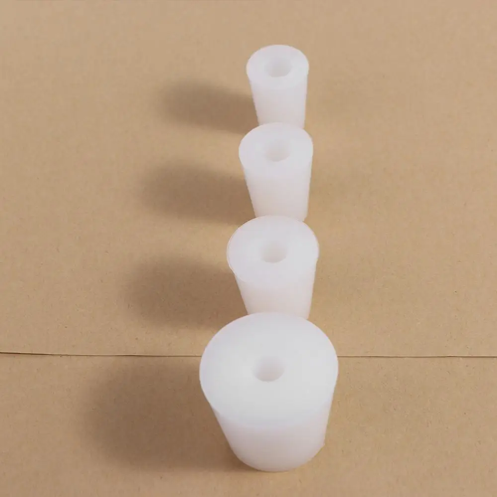 High-Temperature Resistant Conical Water Pipe Silicone Silicone Plug Fermenter Cover Test Tube Bottle Stopper
