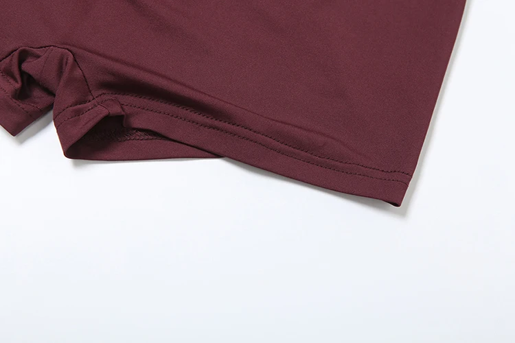 Sisterlinda Playsuits mit schwingendem Ausschnitt für Damen, einfarbig, mit Metalleinsatz, Ausschnitt, volle Ärmel, Stretch, sexy, schmal geschnitten, schick, trendige Clubwear – Detail 5