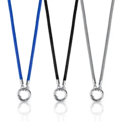 1/2pcs Trendy Eyeglass Holder Necklace Ring for Women Glasses Holder Strap Chain Eye Glass Holder Stainless Steel Eyeglass Loop