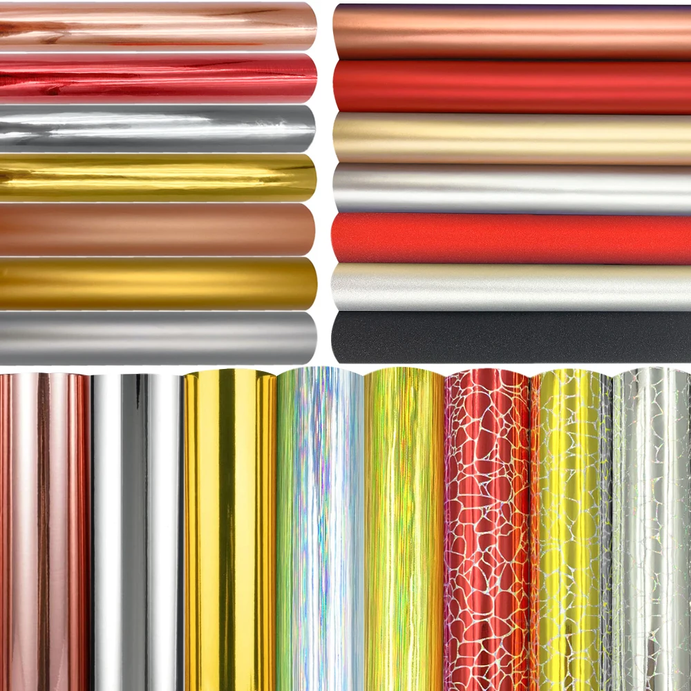 

Permanent Adhesive Backed Vinyl Sheets 12" x 10"/12" x 39" 27 Assorted Colors Works with Cut Craft Cutters for Home Mug Decor