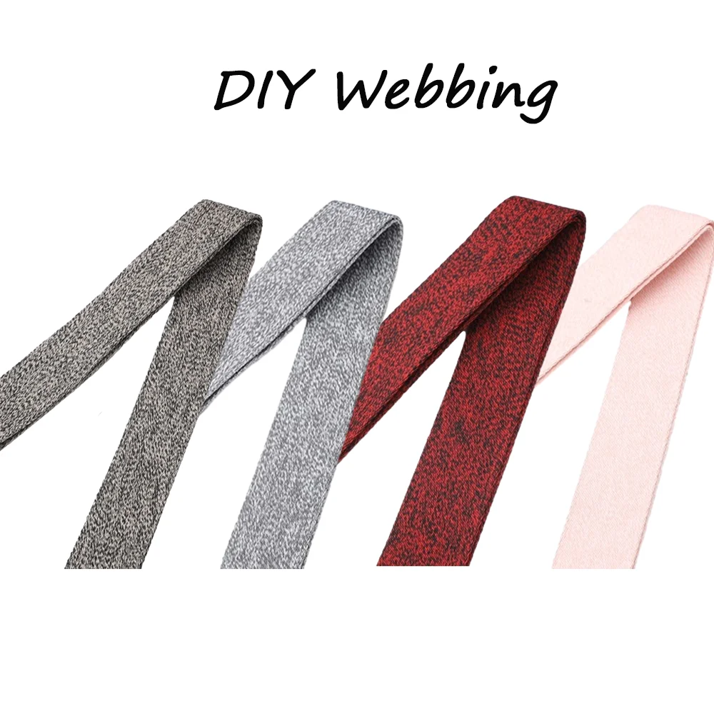 

5/10/20/50yards 38mm Nylon Webbing High-density Fabrics Universal Precision Weaving Bag Replacement Belt Sewing DIY Accessories