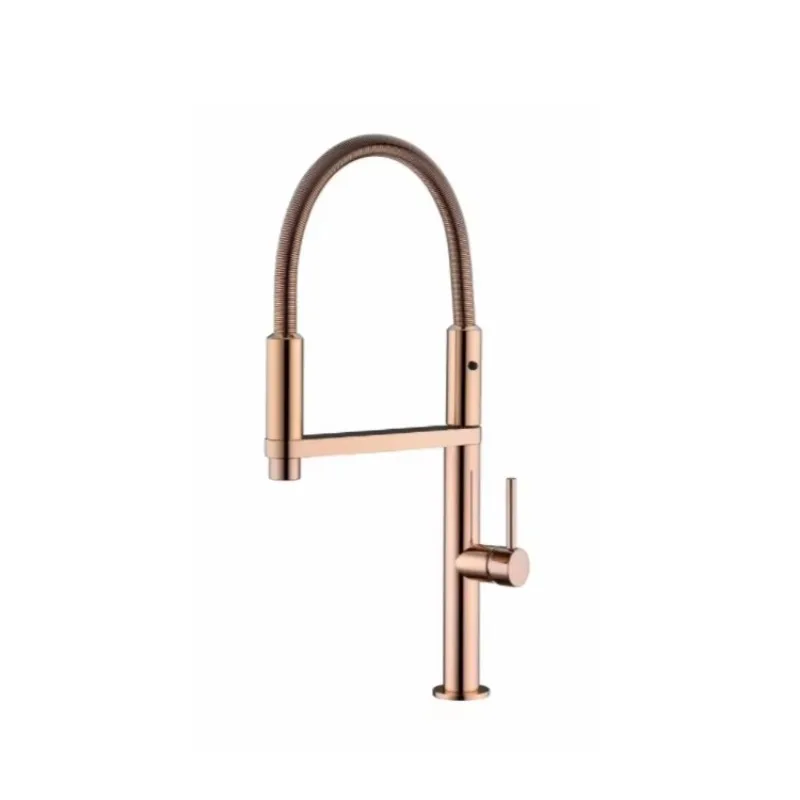 

Смеситель для кухни Zc с выдвижным распылителем, смеситель для кухонной мойки с одной ручкой