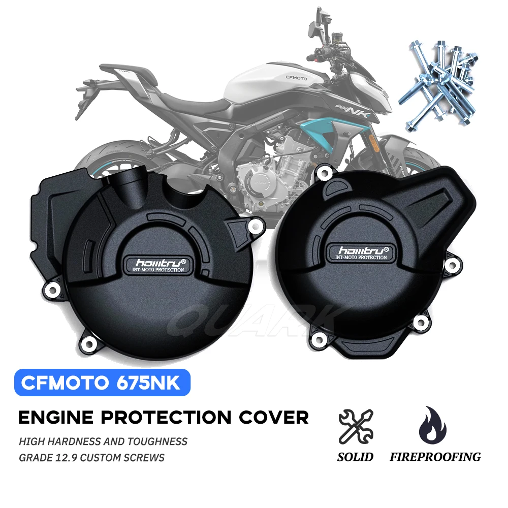 Motorcycle Engine Protection Cover Engine Cover FOR CFMOTO 675NK 675 NK  675SR-R 675SS Motorcycle Engine Protection Cover