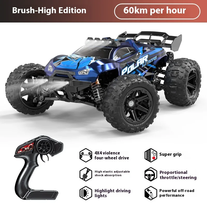 N421 profissional rc controle remoto totalmente proporcional sem escova tração nas quatro rodas modelo de veículo de escalada off-road de alta velocidade