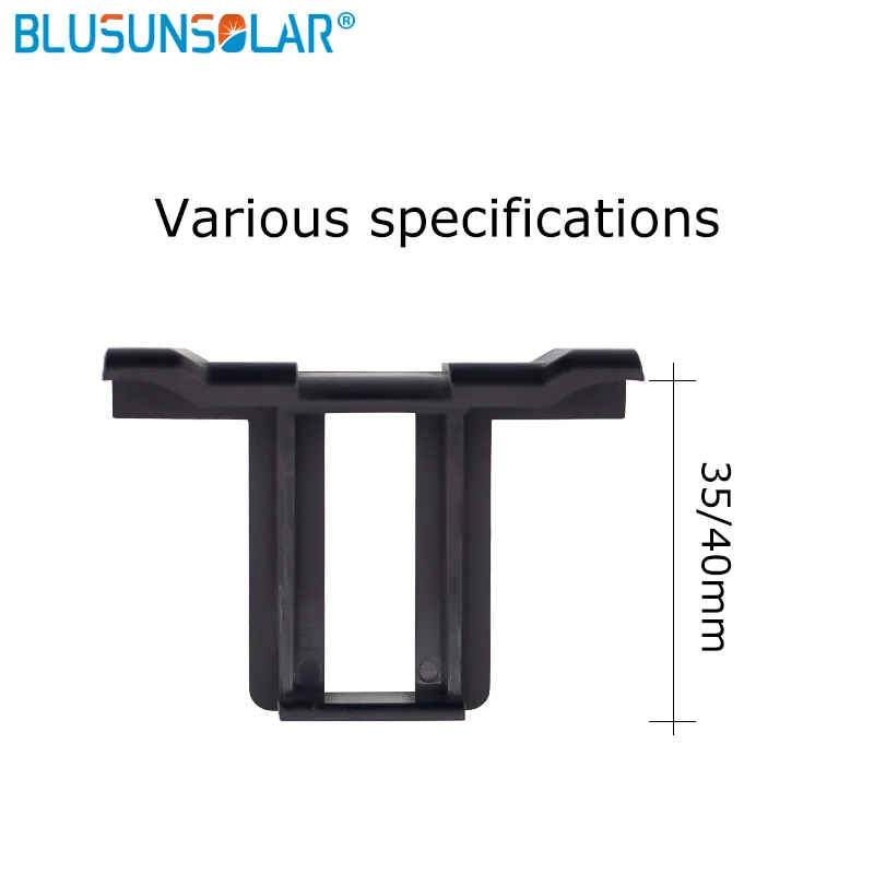 10pcs 30-45mm Photovoltaic Panel Surface Drainage Clamps with Hydrophilic Photovoltaic Modules Solar Photovoltaic Drainage Clamp