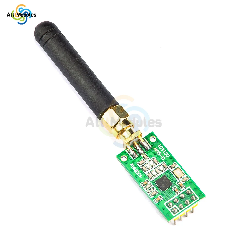 CC1101 Wireless RF Transceiver Board Module 315/433/868/915MHZ M115 Long Distance Transmission Antenna For FSK GFSK ASK OOK MSK