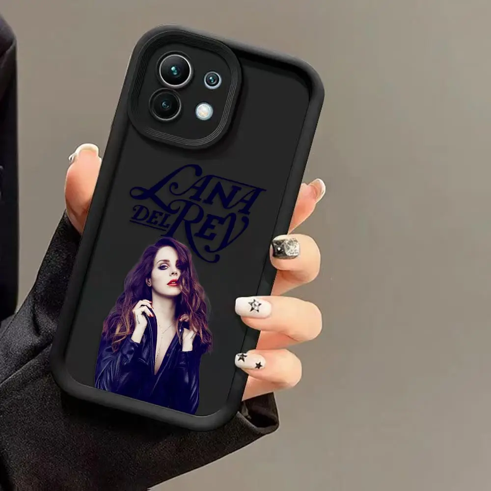 Pretty Singer Lana Del Rey Cover Phone Case For Redmi NOTE 17 15 13 14 8 9 9S 10 10S 11 11S 11T 12 12S PRO PLUS Capa Shell Funda