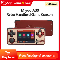 MIYOO A30 Portable Handheld Retro Game Console  Portable Retro Handheld Game Open Source Linux System 2.8 IPS HD Screen WIFI