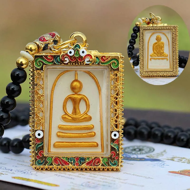 

GOOD Amulet 2023 Asia Thailand temple Buddhism CHONG DI FO Omnipotent Buddha Pendant safety healthy Exorcism talisman