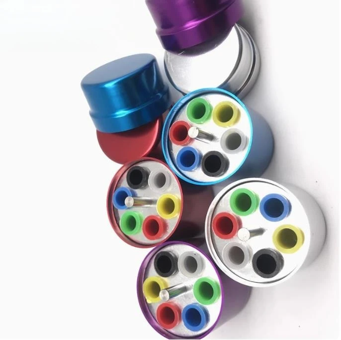 

8 шт., коробка для стоматологического стерилизатора, 6 отверстий, металлический держатель для боров, эндофайлов, многоразовый чехол для автоклава, инструмент для дезинфекции инструментов