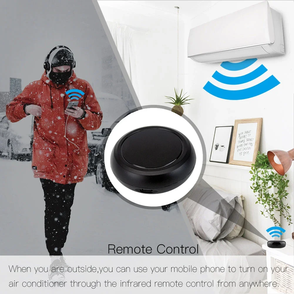 Tuya WiFi IR Remote Control Smart Universal for TV Air Conditioner Alexa Remote Control Work with Google Home Yandex Google