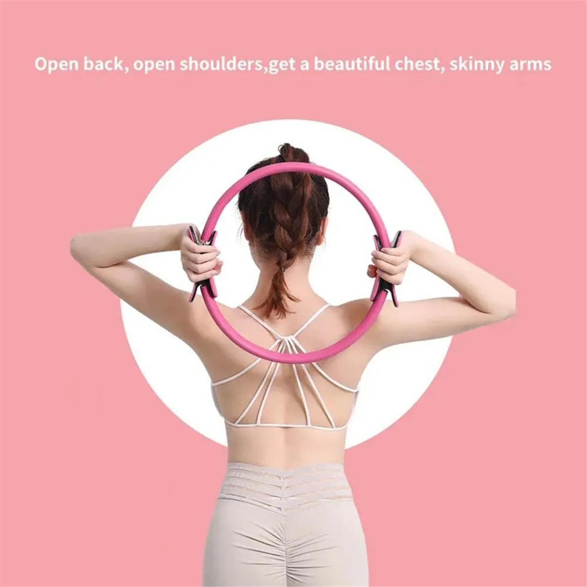 

Pilates Circle for & Sculpting Inner & Outer Thighs Yoga Pilates Ring
